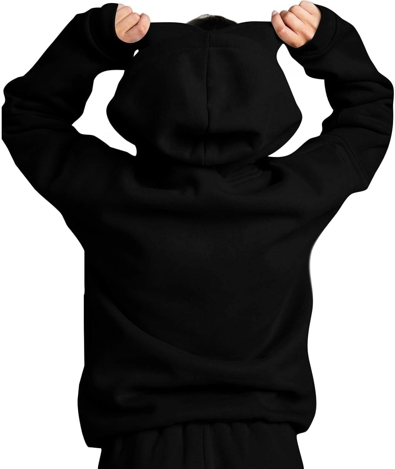 Sweatshirts for Men,Oversized Hoodies, Sweatshirt with Built in Eye Mask & Hidden Pockets, Mens Hoodies Pullover