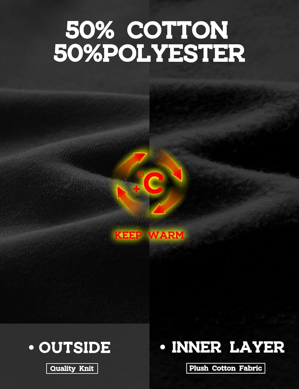 Mens Hoodies Half Zip up Oversized Sweatshirts Fleece Cotton Quarter Zip Hoodie Pullover Fall Winter Outfit